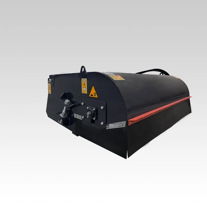 Skid Steer Broom Attachment for Road, Site & Car Park Cleaning — construction equipment attachments