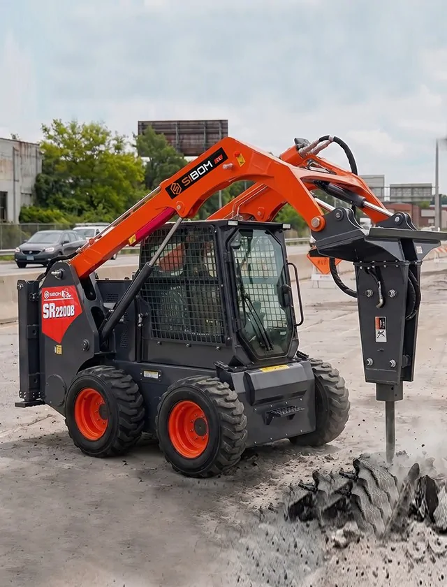 Construction equipment attachments worldwide