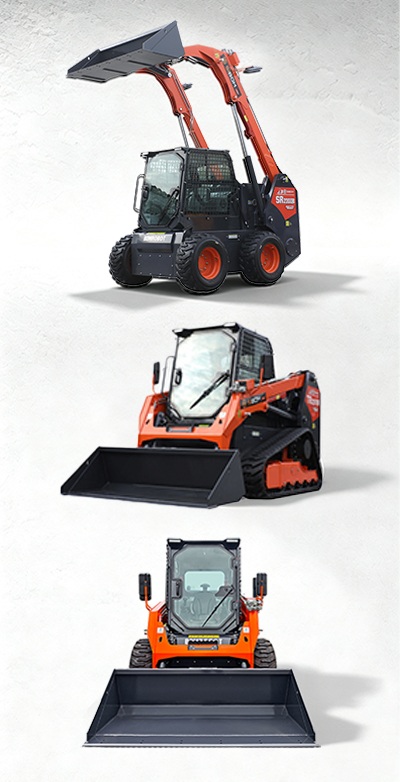 Bomrobot compact loaders for global construction and landscaping